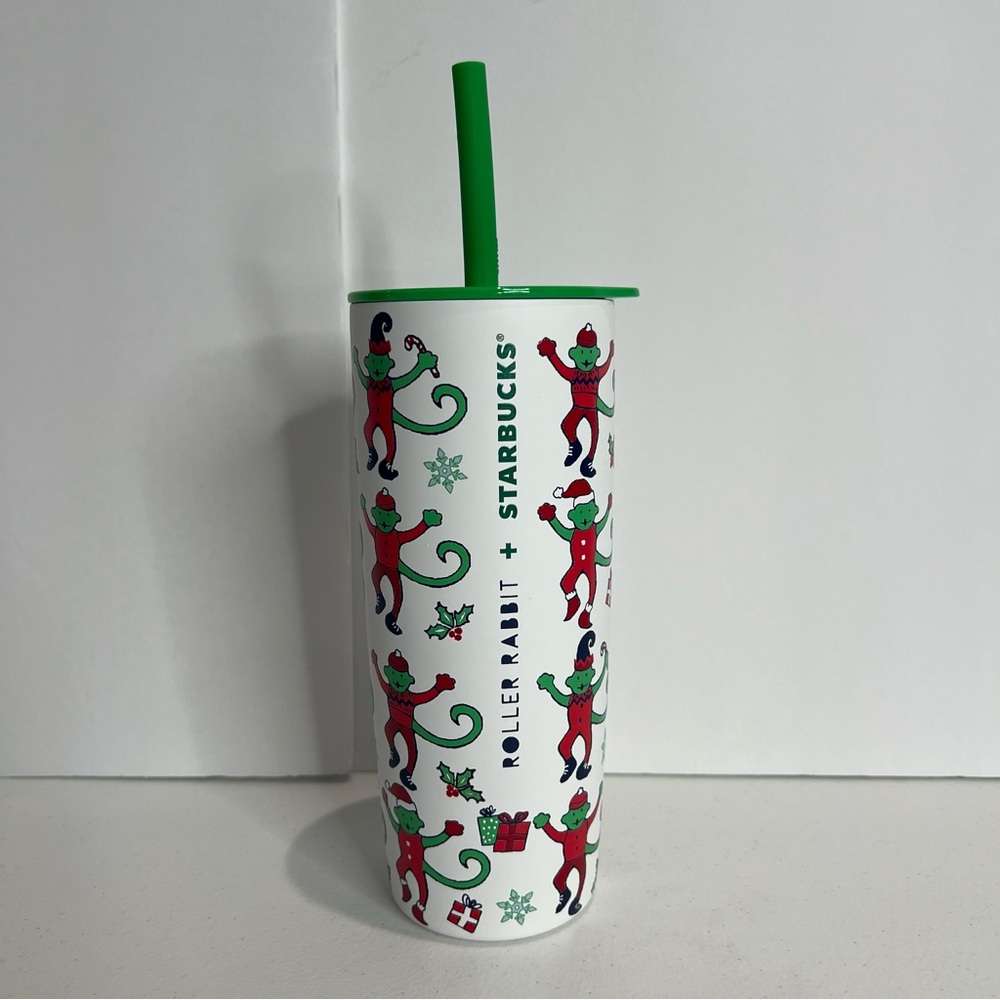 NEW Starbucks Roller Rabbit Full Complete Set Of 5 2025 Holidays Limited Edition - Picture 11 of 16